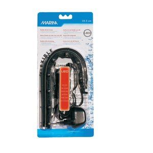 Marina LED Curtain Betta Aquarium Air Pump, 14-Inch, Red